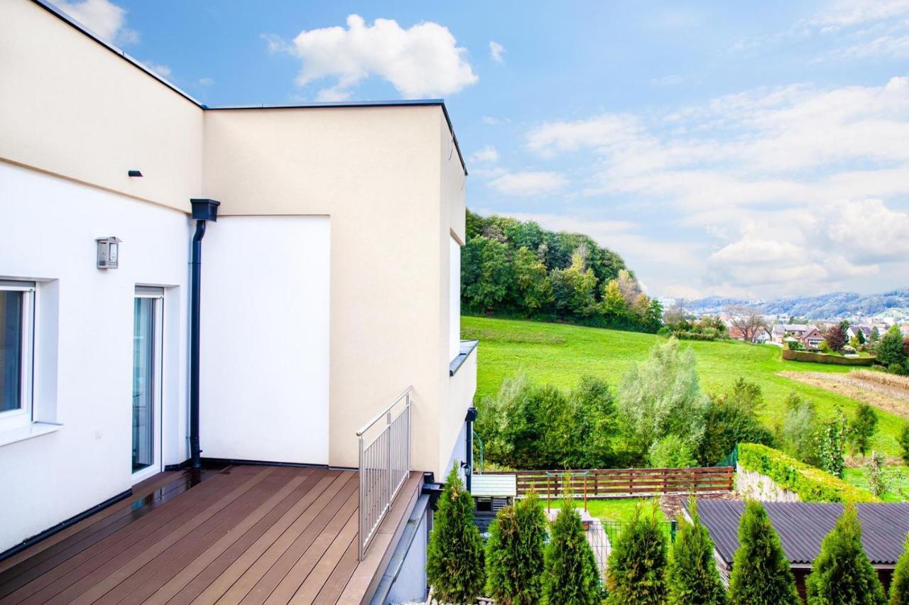 Gaestetraum Mit Wunderschoenem Ausblick Und Garten Apartman Muhldorf Bei Feldbach Kültér fotó